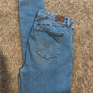 American Eagle Outfitters luxe stretch. Light Blue Denim Jeans